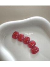 NAIL SALON -PREMA-/ハートホロ埋め尽くしデザイン