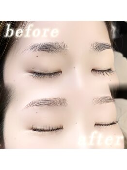 リアン(Lian)の写真/プロのヘアメイクによる骨格診断付き！<骨格に沿った美しいラインの眉WAX脱毛>60分￥5500♪