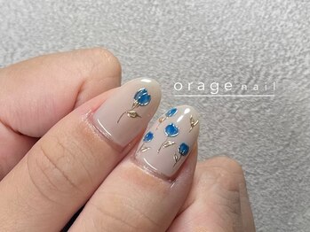 オラージュネイル(orage nail)の写真/繊細なデザイン、旬なアートを先駆けてご提案☆新規オフ込み持ち込みデザイン￥7000～理想の指先を叶えます