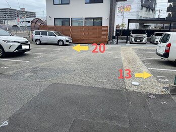 ほぐしラボ ラック(LUCK)/【駐車場】駐車場番号