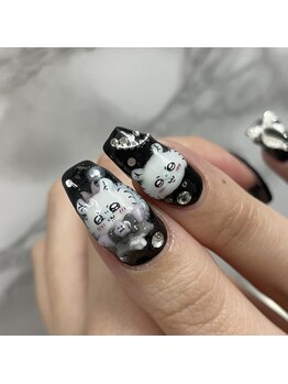 バニラ アイ アンド ネイル(vanilla eye&nail)/キャラクター3Dアート