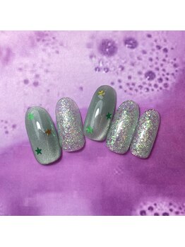 ネイルサロンクリアヴィラ(nail salon clear villa)/Y2Kネイルコレクション¥8900