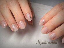 ミュアルネイル(Myuaru.nail)/限定シンプルアート♪