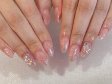 アルティノ ネイル ガーデン(altino nail garden)/フラッシュネイル/キラキラ/冬