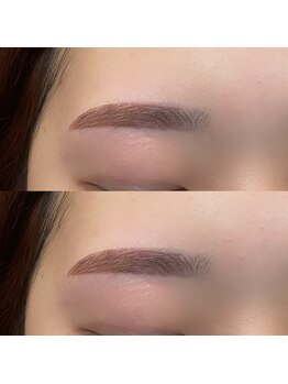 アトリエ ハルミナ(atelier harumina)/髪に合わせた眉メイク