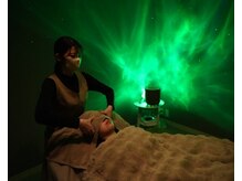 眠りの木/施術風景