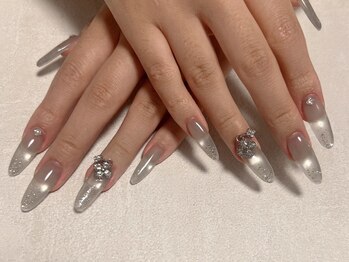 ひまりネイル(ひまりnail)の写真/好きな『可愛い』が見つかる＊持ち込み¥6000~【韓国/ワンホン/ニュアンスetc.】幅広くご対応◎長さだしOK