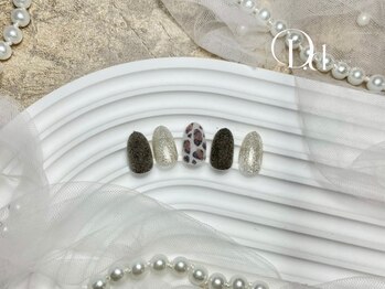 D.d nai 名駅店/名古屋/名駅/冬ネイル/もふもふ