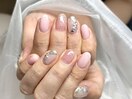華やかネイルコース　¥7500
