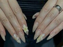 ネイルアヴァンス 京橋店(Nail AVANCE.)/イエローお花ネイル
