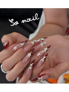 ソウネイル(So Nail)の写真/【センスも技術も全部◎】洗練されたお洒落アートが多数!豊富なトレンドデザインとカラーで理想の指先へ♪