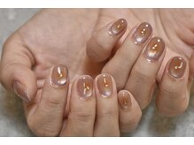 ミニョンネイル(mignon.nail)の雰囲気（人気のマグネットやエアブラシを使ったアートも好評です♪）
