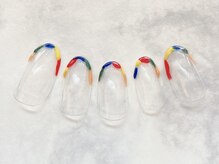 ネイルサロン ウィル 恵比寿(will)/いたずらフレンチ