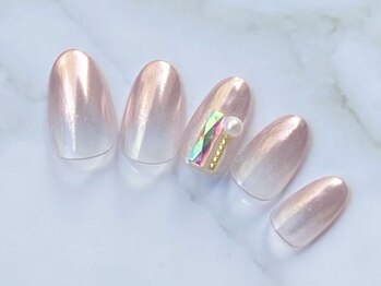 ネイルアイラッシュ アールエビス(R EBISU)/ミラーグラデーション