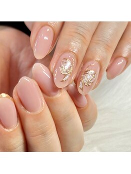 バタフライネイル