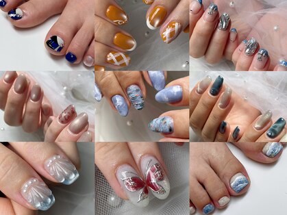 アートネイルの写真