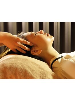 ヘッドスパで癒されたい