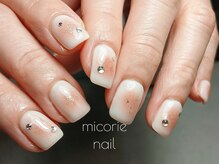 ミコリエネイル(micorie nail)/上品チーク