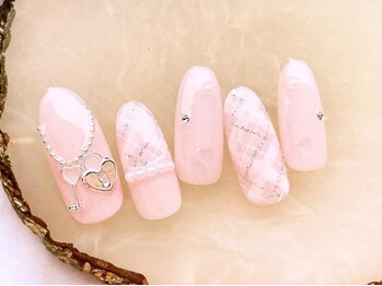 ネイルサロンフォーユー(for u)/チェックネイル¥8980