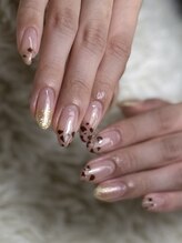 アートネイル ギャラリー(Art nail Gallery)/大人っぽうし柄ネイル