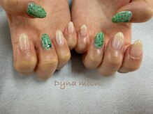 ダイナ ムーン(Dyna moon.)/グリーンツイードネイル