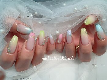 ナインカラット 神田店(9 Carats)/持ち込みアートストンネイル