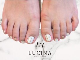 W-666　大人上品フットネイル