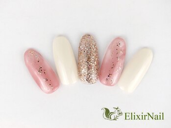 エリクサーネイル 池袋(Elixir Nail)/定額a シンプル /クーポン使用