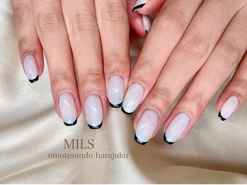 ミルズ オモテサンドウ(MILS omotesando)/フレンチネイル