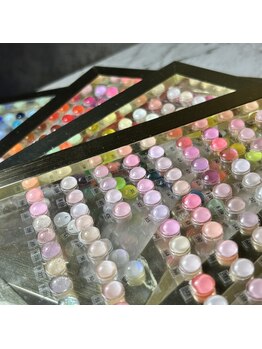 究極のワンカラー専門店の写真/【400種類のカラーご用意】美爪ケア×美フォルムの上質ワンカラーネイルは,まるで宝石のような仕上がりに♪