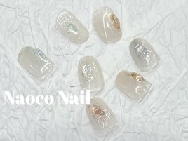 ぷっくり艶＊天然石ニュアンス