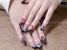 ダイアモンドネイルスタジオ 新宿店(Diamond Nail Studio)/チップ10本ゴージャス