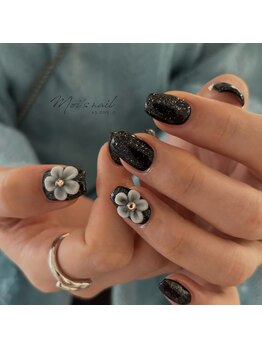 モワズネイル(moi's nail AS ONE IS)/ぷっくりお花