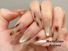 秋ネイルマグネット