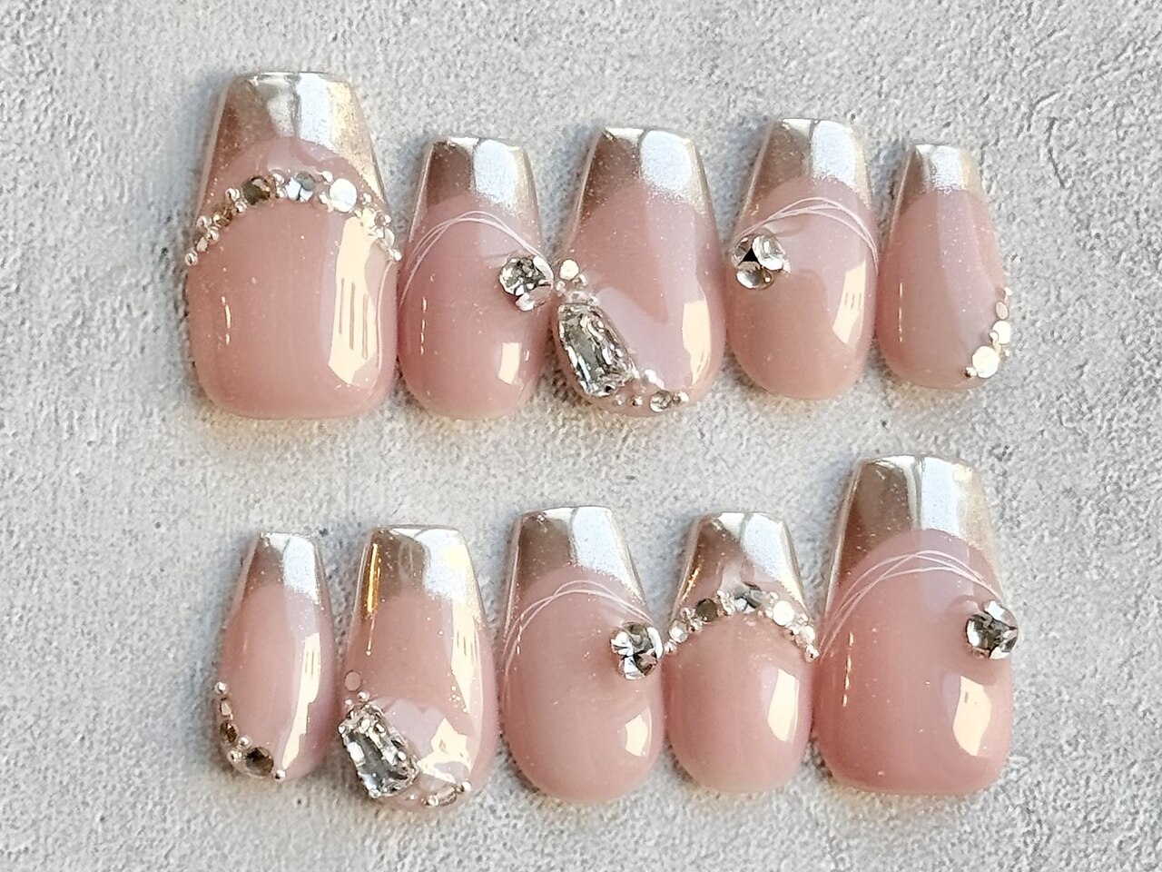ネイルチップオーダー　han様 7ce0ea3281aaf185e8df6b36035197