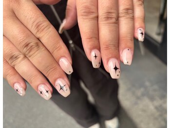 mikaキラキラネイル