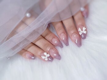 リリーナイン(Lily Nine)の写真/【ワンホン/韓国ネイル/オフィスネイル】流行のア-トもお任せ♪お手頃価格でお手元からお得に可愛く☆