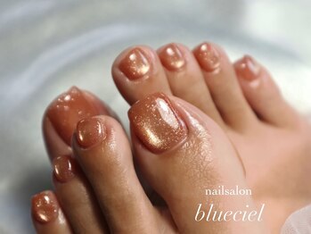 ブルーシエル(blueciel)の写真/ガチガチかかとをスッキリ！角質ケアとフットネイルのセットがお得♪自慢の足元へ☆高石/堺/泉大津/岸和田