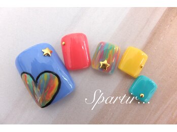 エスパルティール(Spartir)/◇カラースクラッチネイル☆