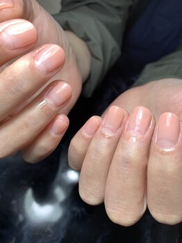 レディグリッター(Lady glitter)/シンプルオフィスネイル