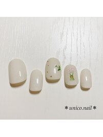 ナチュラル×フラワー