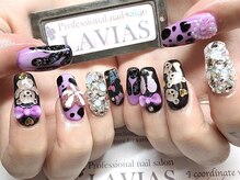 プロフェッショナル ネイルサロン ラヴィアス(LAVIAS)/【スカルプ】10本アートし放題