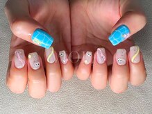 ヴィオラ(VIOLA)/プール/夏ネイル/韓国風