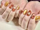 紅葉ネイル
