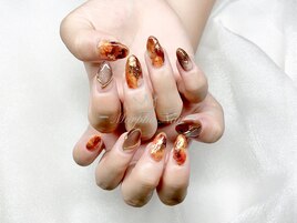 #ニュアンスネイル #マーブル