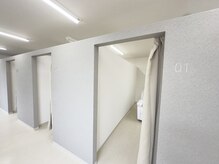 トパーズブロウ 宇都宮竹林店(TOPAZ BROW)の雰囲気（個室でのご案内となりますので、ゆっくりおくつろぎいただけます）