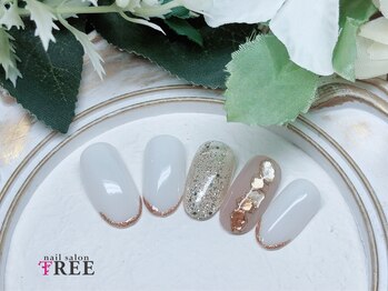 ネイルサロン トゥリー(TREE)/トレンド定額コース¥7900