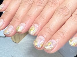 金運に包まれる◎お守りネイル◎