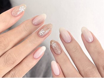 センスネイル 池袋店(Sense Nail)/ちゅるん透明感ネイル
