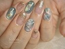 夏ネイルニュアンスマグネット
